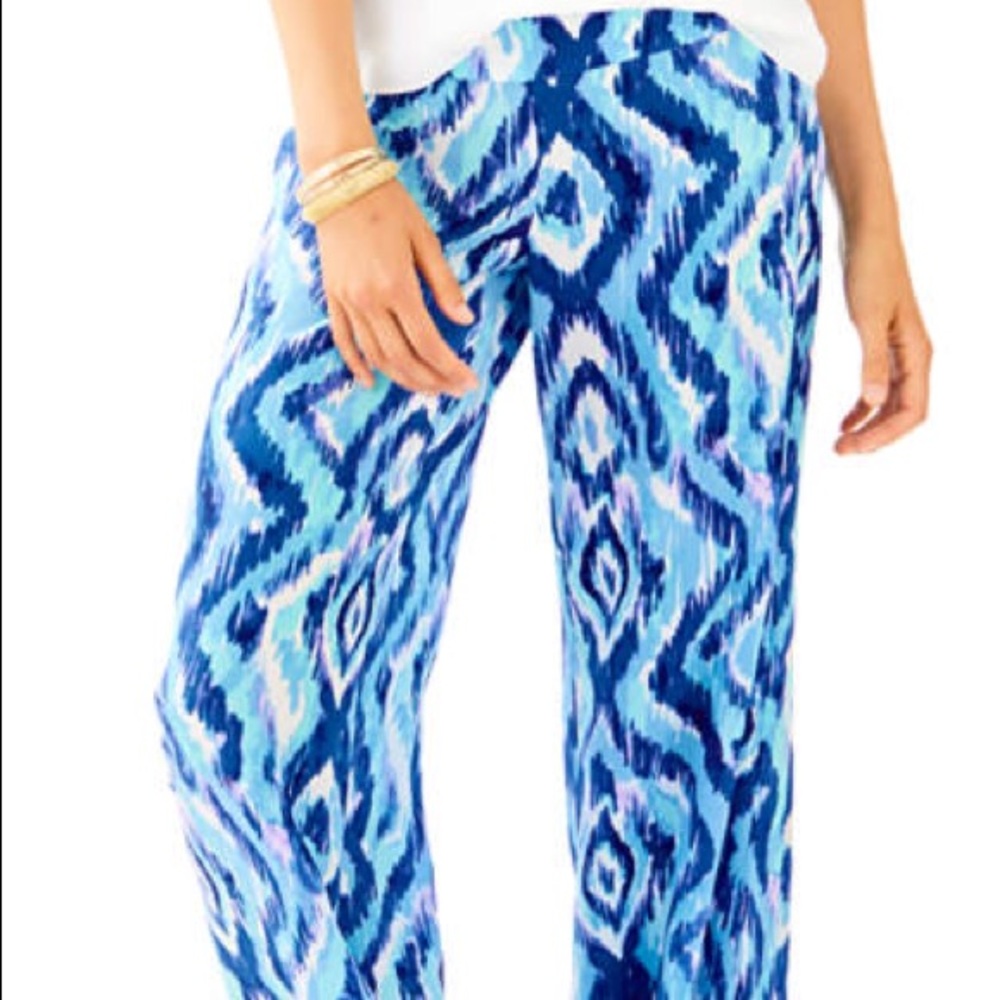 Lilly Pulitzer Lolani Silk Palazzo pant